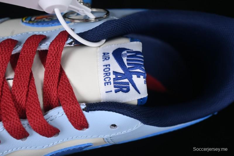 Nike Air Force 1 '07 Low Doraemon Bamboo Copter Casual Sneakers - XL2420-333