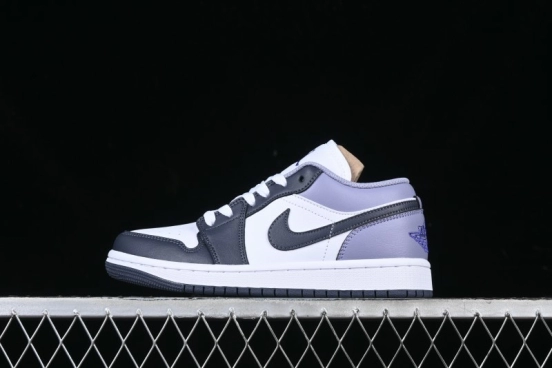 Nike Air Jordan 1 Low AJ1 Haze Purple Casual Sneakers - 553558-145