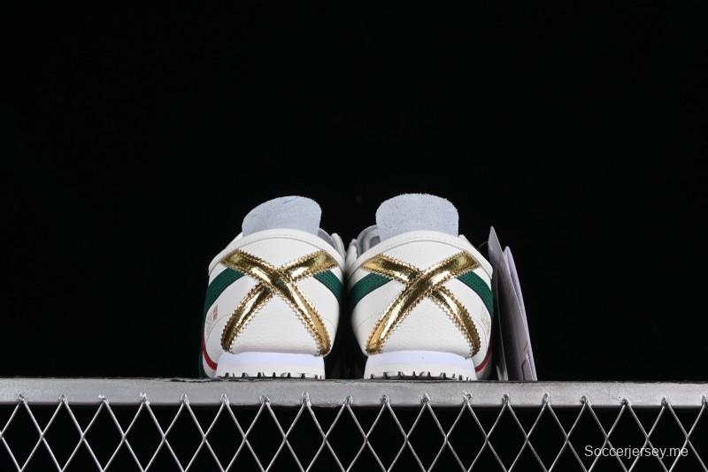 Onitsuka Tiger Mexico 66 Low-Top Leather Sneakers for Casual Running - 1183B511-200