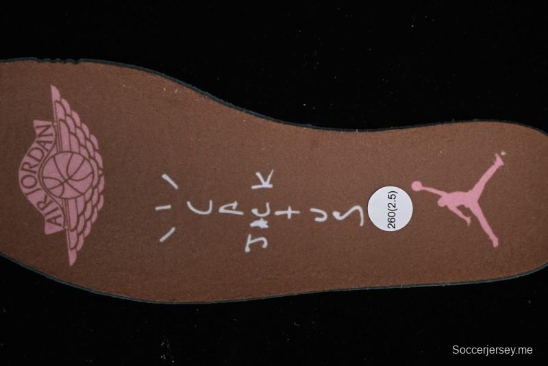 Nike Travis Scott x Air Jordan 1 Low OG AJ1 Reverse Swoosh Sneakers - DM7866-106