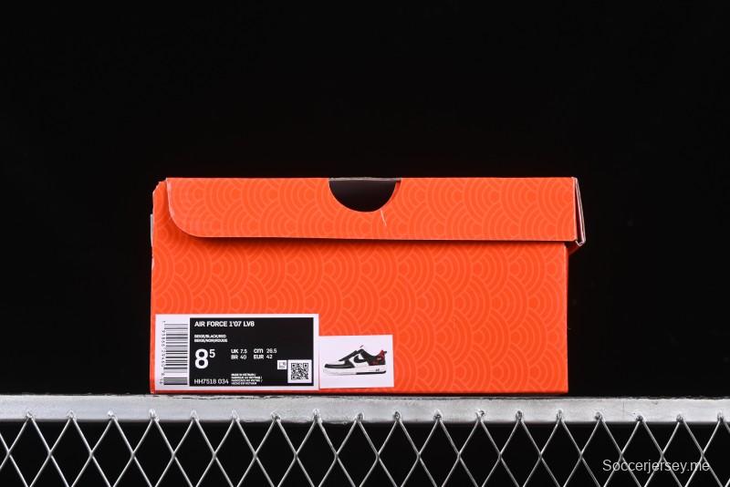 Nike Air Force 1 '07 Low Stussy Collaboration Year of the Snake Limited Edition Black Snake Dual-Color Casual Sneakers - HH7518-034