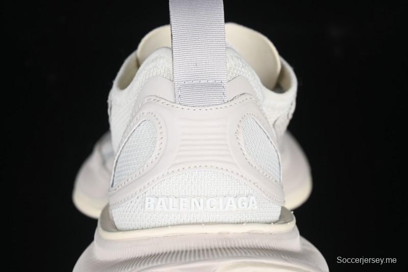 Balenciaga Circuit Lightweight Distressed Print Round-Toe Fashion Casual Sneakers - WFLGY2000