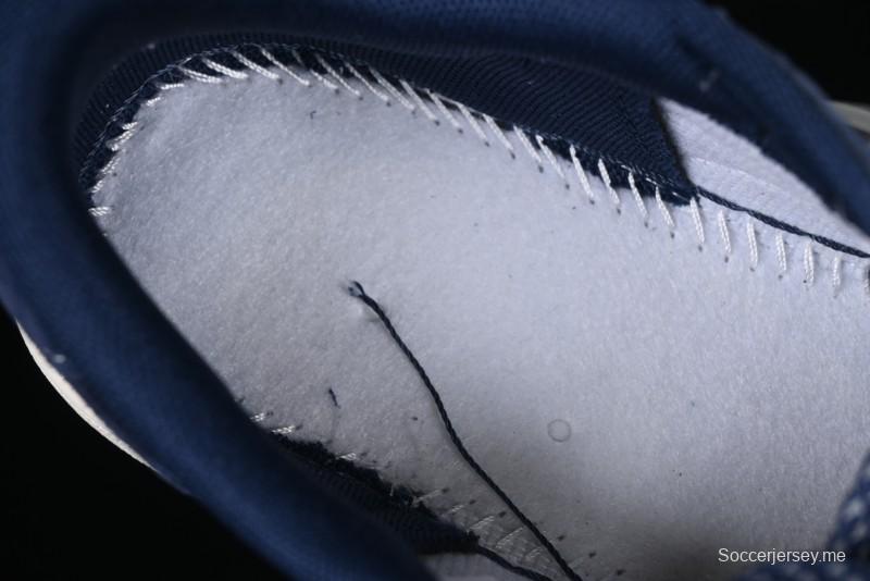 Nike Travis Scott x Fragment Design x Air Jordan 1 Low OG SP AJ1 Collaboration Sneakers - Prussian Blue - XS3086-006