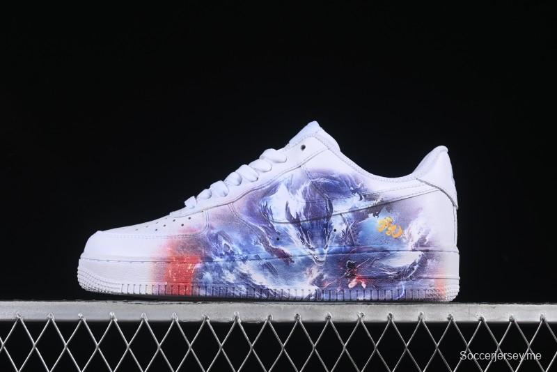 Nike Air Force 1 '07 Low Casual Sneakers with All-sole Air Cushion - CW2288-111