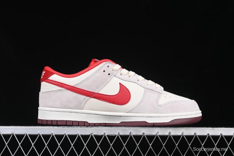 Nike SB Dunk Low Stussy Anniversary Edition Custom Sneakers with Red Swoosh - KK1333-021