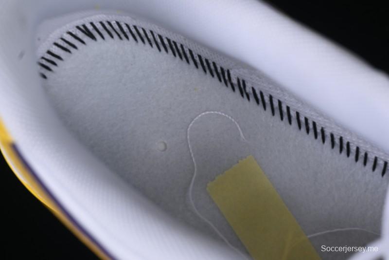 Nike Air Force 1 '07 Low Kobe Casual Sneakers with Full-Layer Leather and Full-Length Air Cushion - FZ1151-100