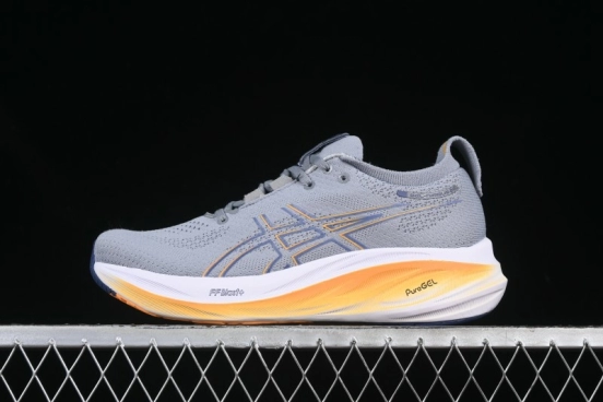 Asics Gel-Nimbus 26 Retro Breathable Casual Shoes Cushioned Men's Durable Running Shoes - 1011B794-020