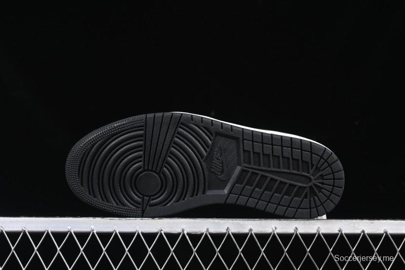 Nike Travis Scott x Fragment Design x Air Jordan 1 Low OG SP AJ1 Off-White Collaboration Casual Sneakers - DM7866-065