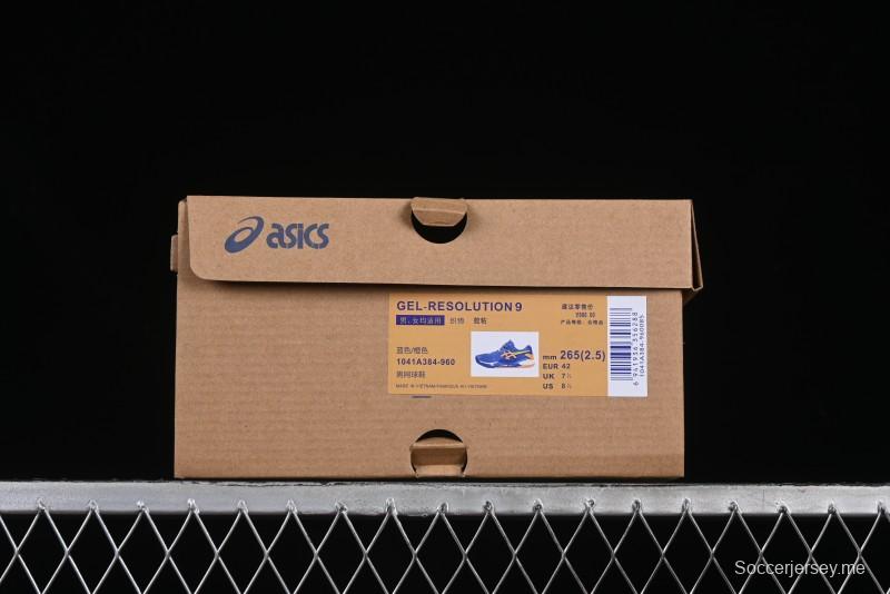 Asics Gel-Resolution 9 Retro Breathable Cushioned Casual Running Shoes - 1041A384-960