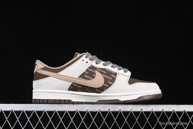 Nike SB Dunk Low The North Face x Supreme Collaboration Anniversary Edition High-End Custom Low-Top Casual Sneakers - DJ2024-056