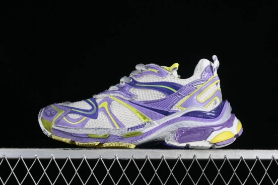 Balenciaga Runner Kith Four Color Retro Casual Shoes - W3RXP9570