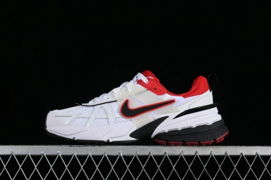 Nike Runtekk V2K Retro Low-Top Running Shoes with Cushlon Midsole and Distressed Effect - HF0120-100