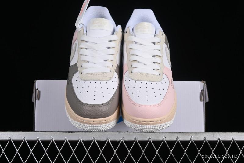 Nike Air Force 1 '07 Low Valentine's Day Limited Edition EKG Heartbeat Double Heart Design Casual Sneakers - TY0301-222