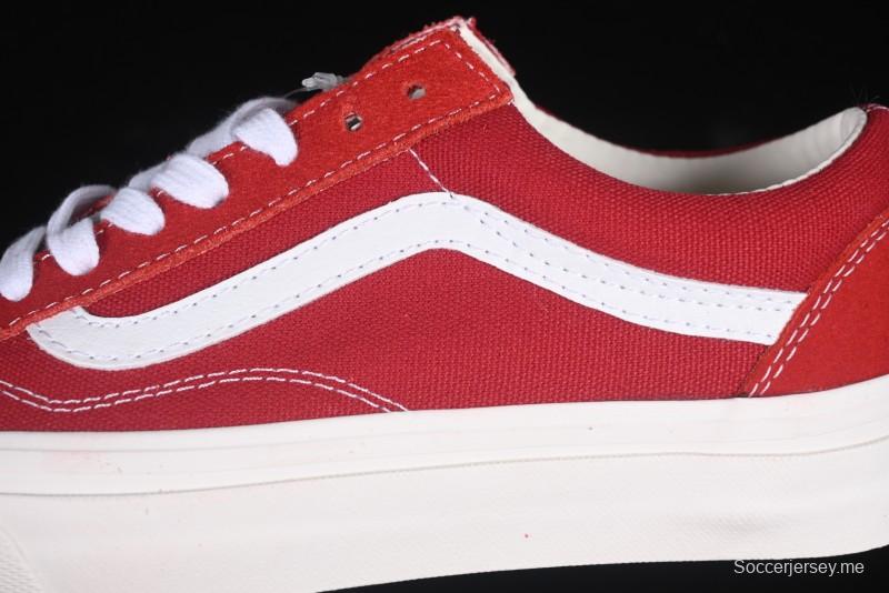 Vans Premium Old Skool 36 Retro Skate Shoes with Full-Grain Leather and Cushioned Insole - VN000D569IJ
