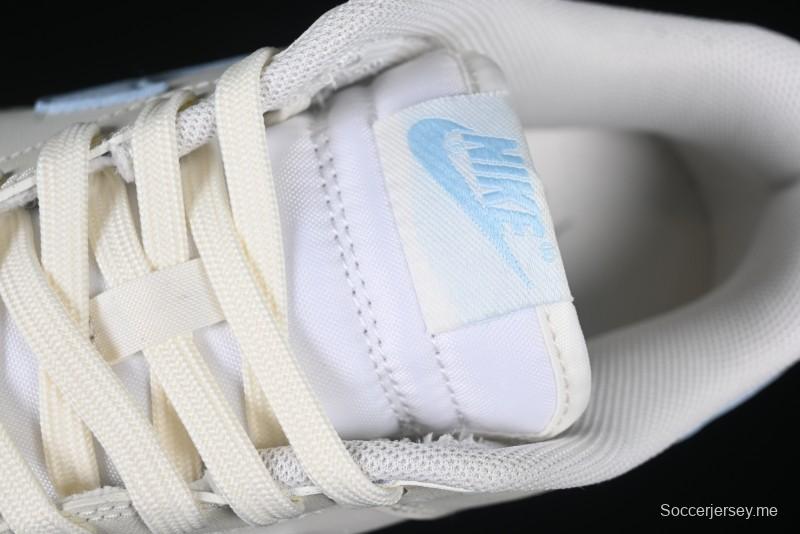 Nike Dunk Low "Pastel Panda" - Cream with Baby Blue & Pink Accents