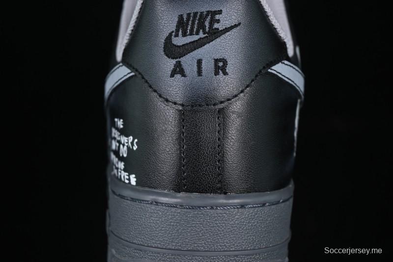 Nike Air Force 1'07 Low Gradient Skeleton Casual Sneakers - YD2425-110