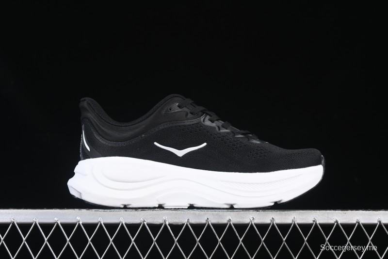 HOKA ONE ONE Bondi 9 Knit Lightweight Casual Running Shoes - 1162012 BWHT