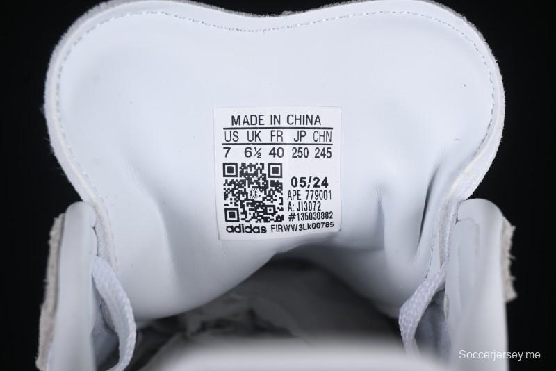 Adidas Samba Classic – White/Black with Pink Translucent Sole