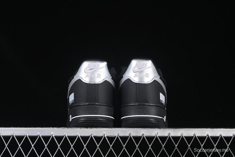 Nike Air Force 1'07 Low Silver Wing Panda Casual Sneakers with Strap - ZH0316-064