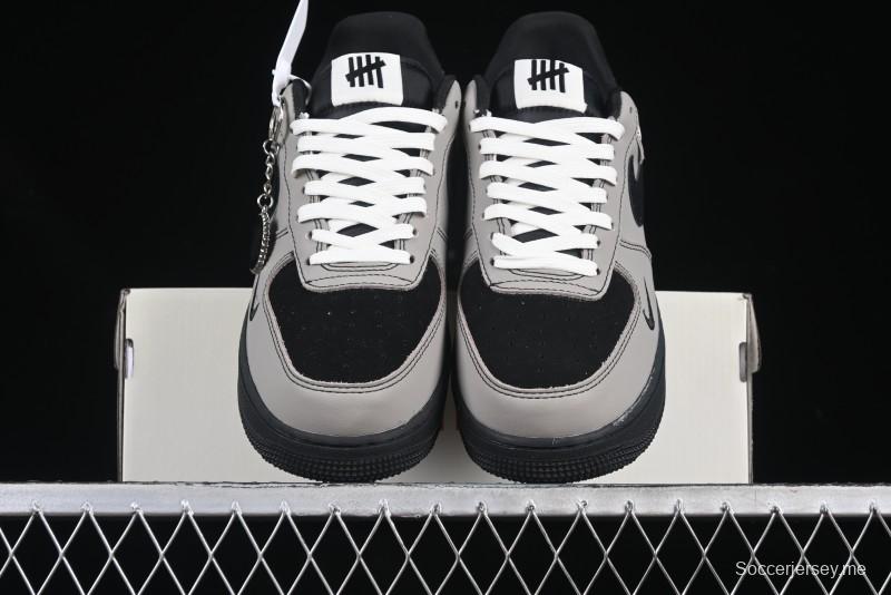 Nike Air Force 1 '07 Low UN Retro Gray Casual Sneakers with Full-Length Air Cushion - KK1988-064
