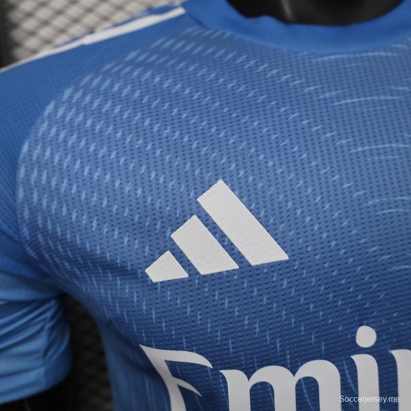 إصدار اللاعبين 25/26 قميص حارس مرمى ريال مدريد الأزرق