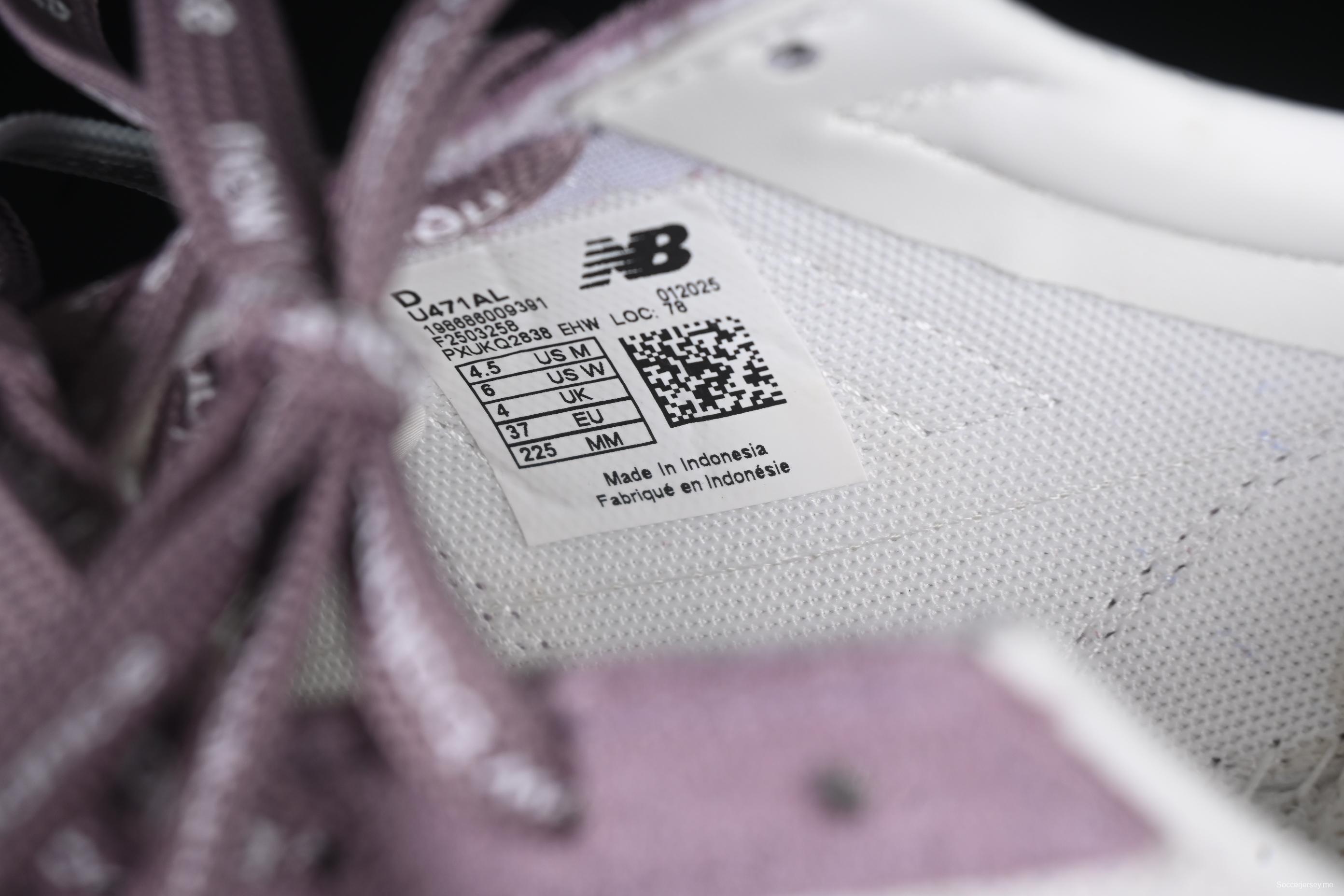 New Balance 471 Series Fabric and Leather Casual Lifestyle Shoes - U471AL