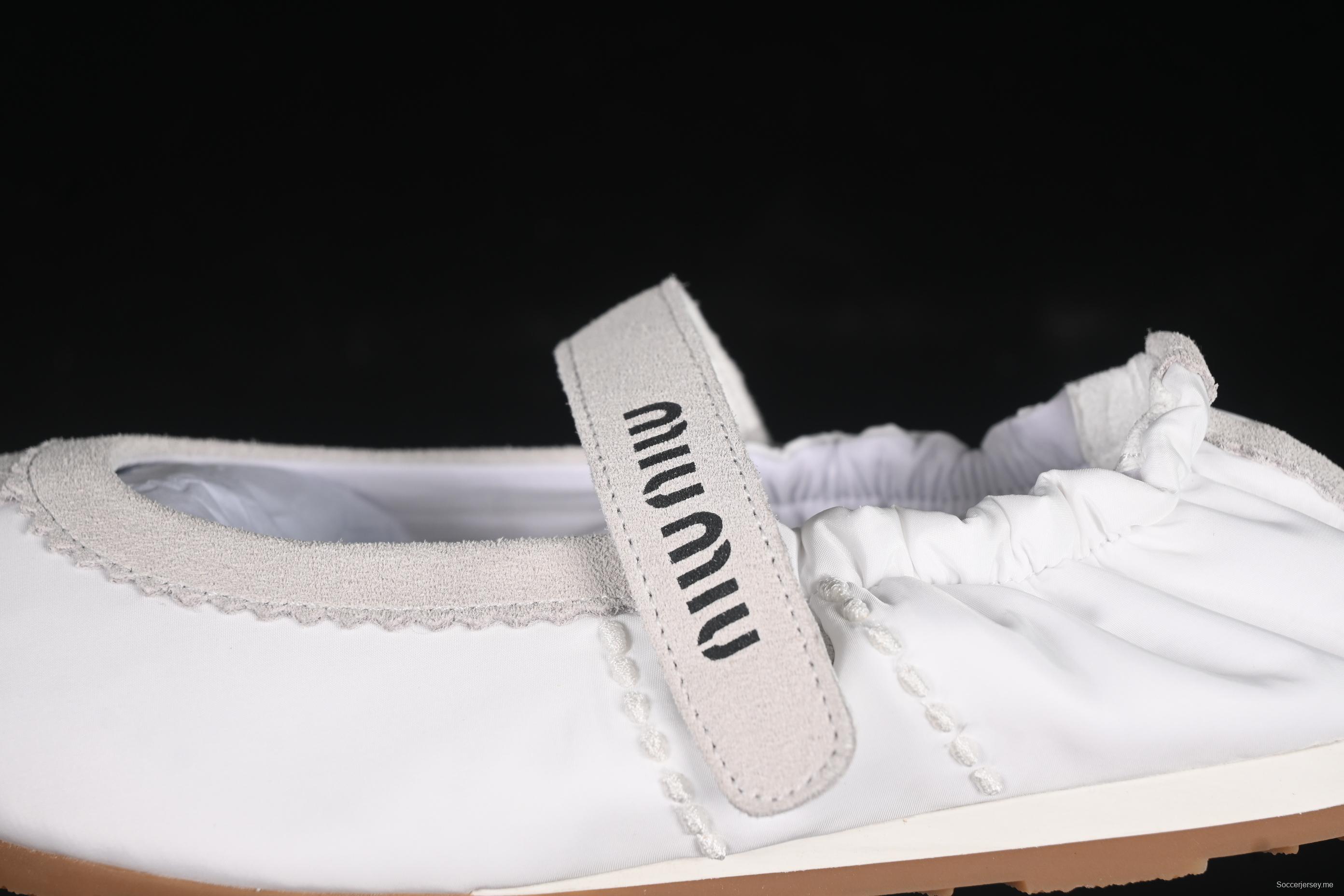 MiuMiu Mary Jane Ballet Flats - 99D4