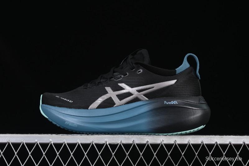 Asics Gel-Nimbus 27 Retro Breathable Casual Shoes with Cushioning for Men - 1011C093-001