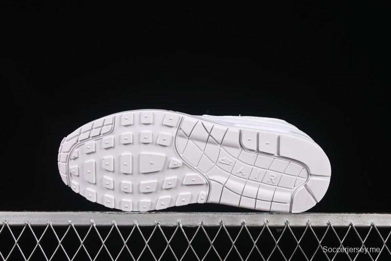 Nike Air Max 1 Retro Running Shoes with Half-Sole Air Cushion - 454746-107