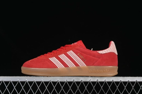 Adidas Originals Gazelle Indoor Retro Casual Slip-Resistant Wear-Resistant Low-Top Sneakers - JI2756