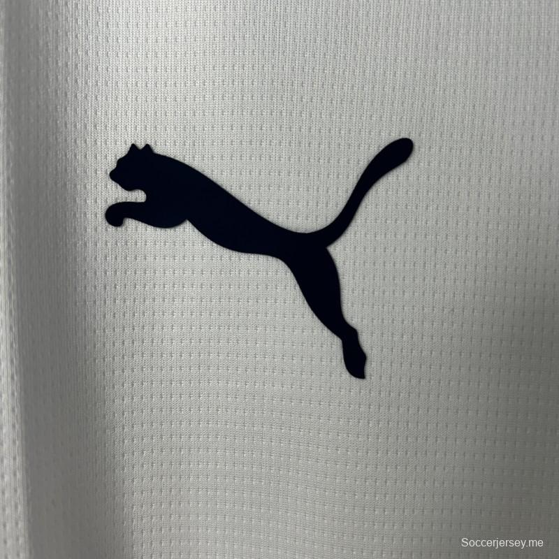 2025 البرتغال 2025 قميص البرتغال الأبيض قبل المباراة