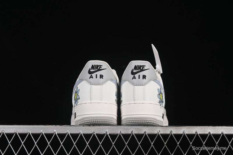 حذاء نايك اير فورس 1'07 المنخفض "الزهرة الزرقاء الصغيرة" الرياضي الكاجوال - FB1893-888