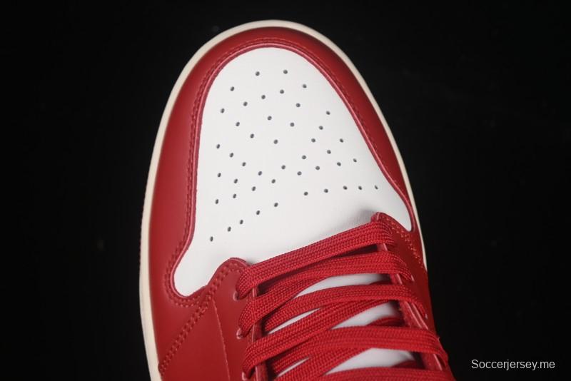 حذاء نايك اير جوردان 1 ميد AJ1 من نايك اير جوردان 1 ميد AJ1 الصين أحمر متوسط الكاجوال - HJ9337-106