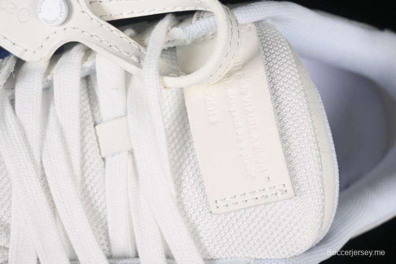 Off-White Out Of Office Low-Top Fashion Sneakers White Blue Star - AJD4