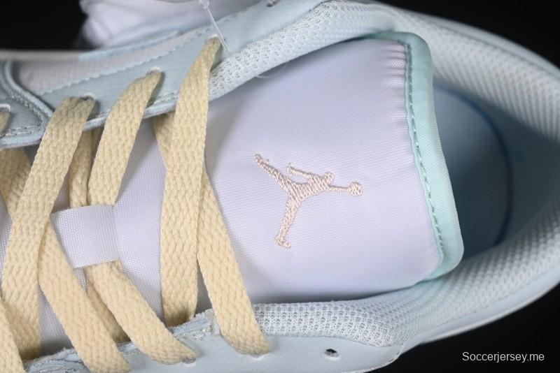 نايك اير جوردان 1 اير جوردان 1 لاو AJ1 AJ1 أزرق نعناعي منخفض الكاجوال لايف ستايل - HJ5999-400