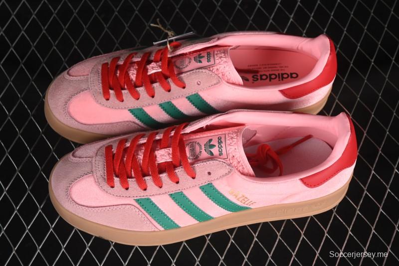 أديداس أوريجينالز جازيل من أديداس أوريجينالز حذاء رياضي داخلي كاجوال مضاد للانزلاق مقاوم للاهتراء - JI2713