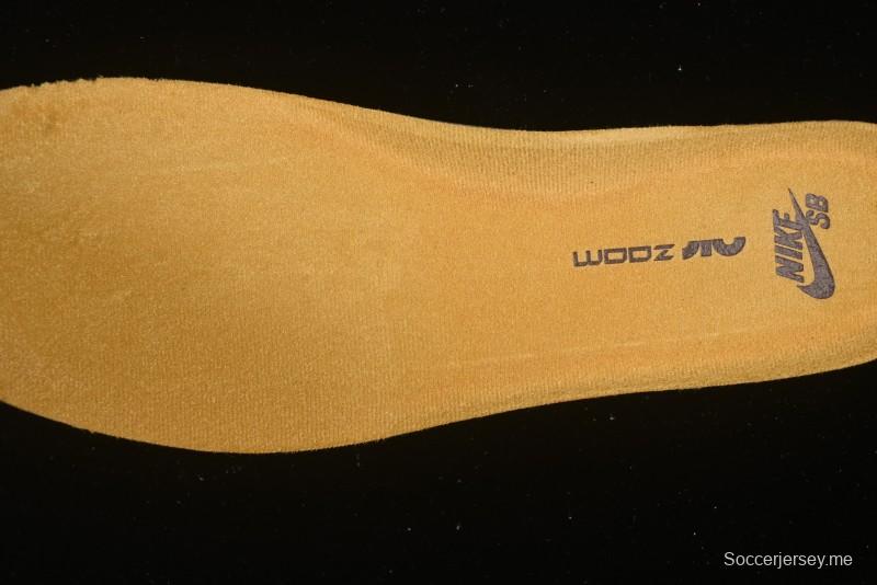 حذاء تزلج نايك SB Dunk Low Pro ISO باللون الأسود المطاطي SB منخفض السقف - CD2563-006