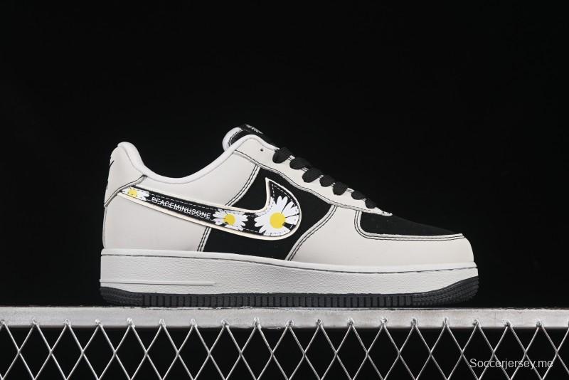 حذاء نايك اير فورس 1'07 منخفض GD Collaboration GD Collaboration Chrysanthemum Swoosh Sneakers Casual - DF0188-055