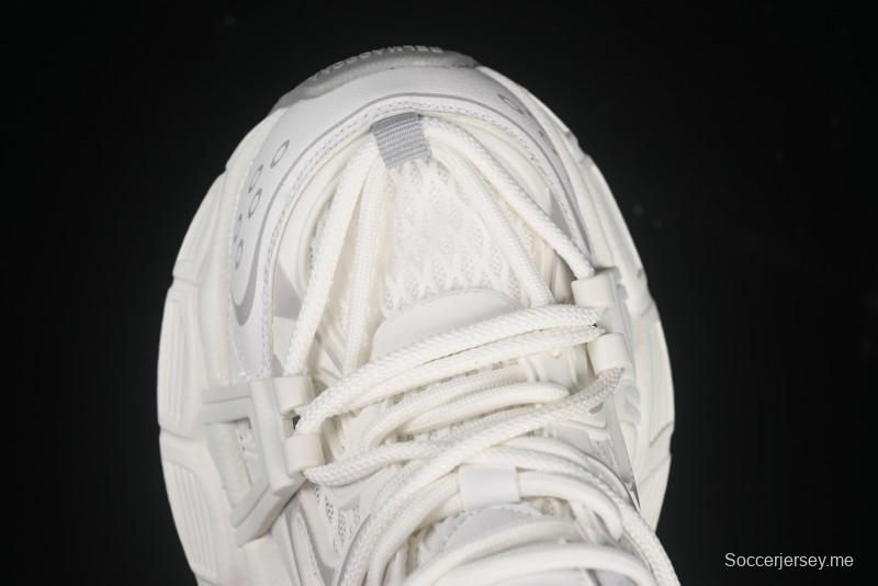 حذاء رياضي رياضي مكتنزة منخفض كاجوال منخفض من سلسلة 5515 أوف وايت