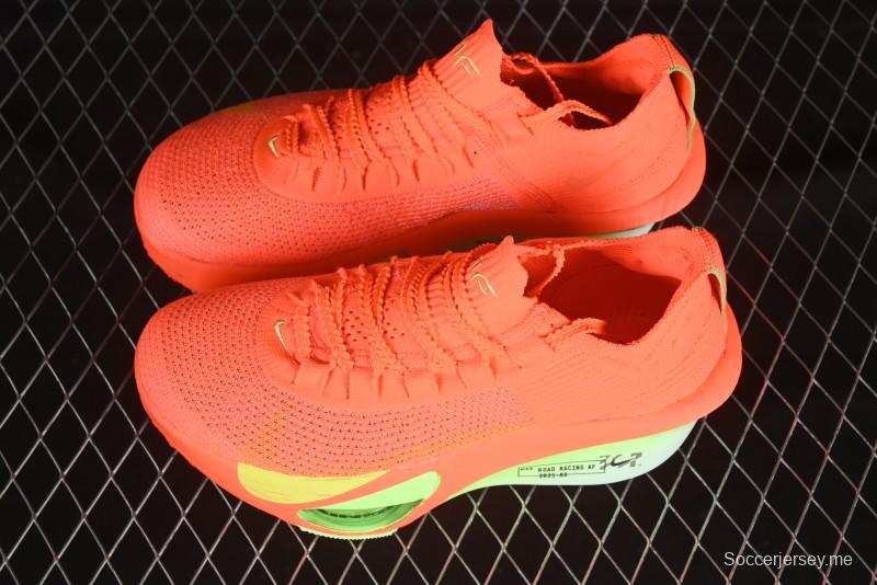 حذاء الجري نايك زوم فابورفلاي نيك زوم فابور فلاي نيكست 3% النموذج الأولي للماراثون الخارق مع وسادة دوال إيرزوم ورغوة زوم إكس - FD8315-600