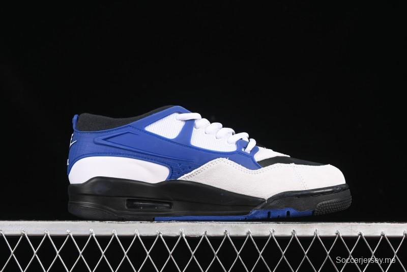 حذاء نايك اير جوردان 4 المعاد تصميمه من نايك مع جزء علوي من الجلد الشبكي والجلد المدبوغ - FQ7939-140