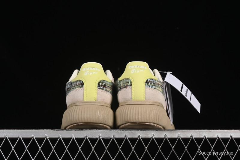 حذاء أونيتسوكا تايجر ديليسيتي الرياضي ذو النعل السميك المقاوم للاهتراء والمقاوم للاهتراء ذو الرقبة المنخفضة الكاجوال - 1183C375-200