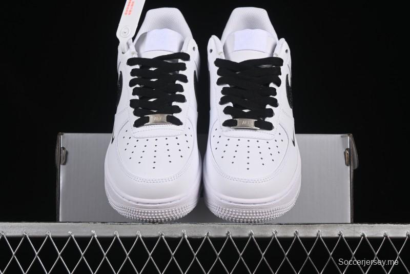 حذاء نايك اير فورس 1'07 منخفض صغير سووش منقّط بنقشة البولكا دوت كاجوال - ZH0316-074