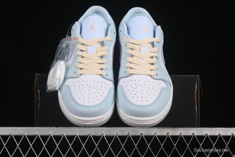 حذاء نايك اير جوردان 1 لاو AJ1 AJ1 نايك اير جوردان 1 AJ1 أزرق نعناع أزرق كاجوال لايف ستايل - HJ5999-400