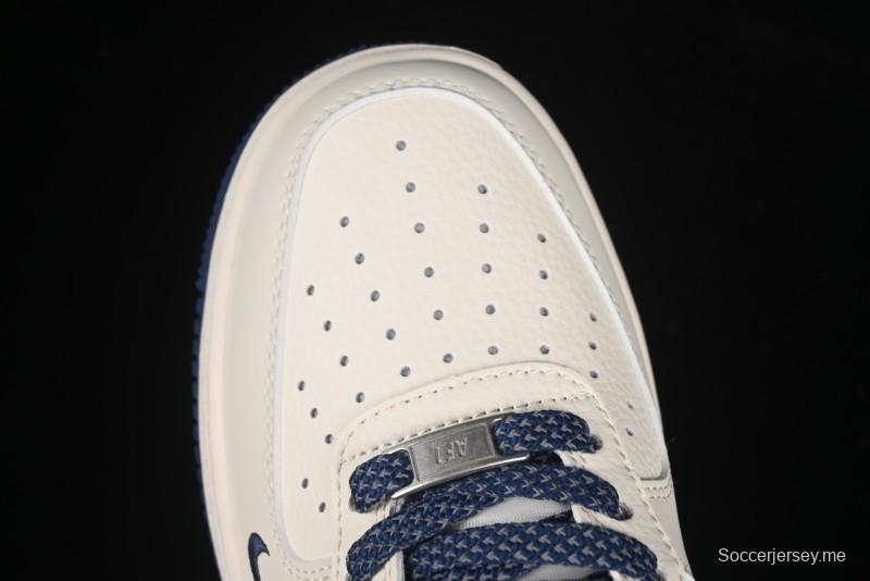 حذاء نايك اير فورس 1'07 منخفض من نايك بالتعاون مع غوتشي حذاء رياضي كاجوال أزرق أحمر سووش - JJ2508-713