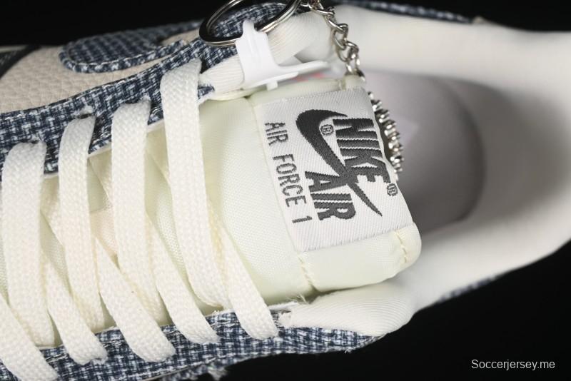 حذاء نايك اير فورس 1'07 المنخفض من نايك اير فورس 1'07 تعاون غوتشي بنقشة زهور ونعل مطاطي كاجوال - DF0188-058