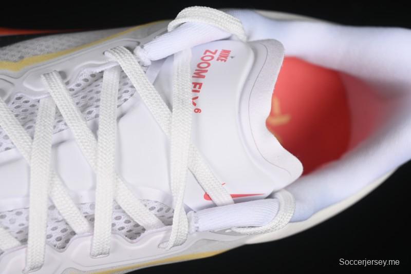 حذاء الجري زوم فلاي 6 من نايك زوم فلاي 6 خفيف الوزن مع رغوة رياكت فوم وطبق من ألياف الكربون - IB6657-108