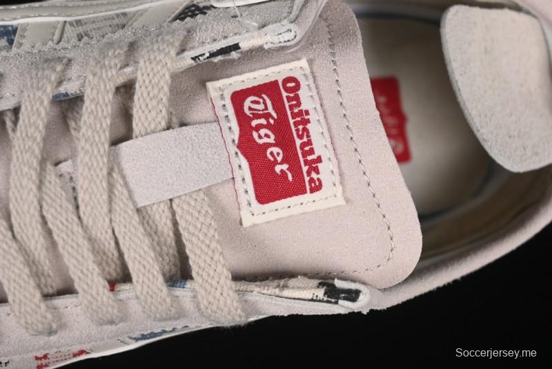 أونيتسوكا تايجر مكسيكو تايجر 66 حذاء رياضي جلدي منخفض الساق - 1183B648-100