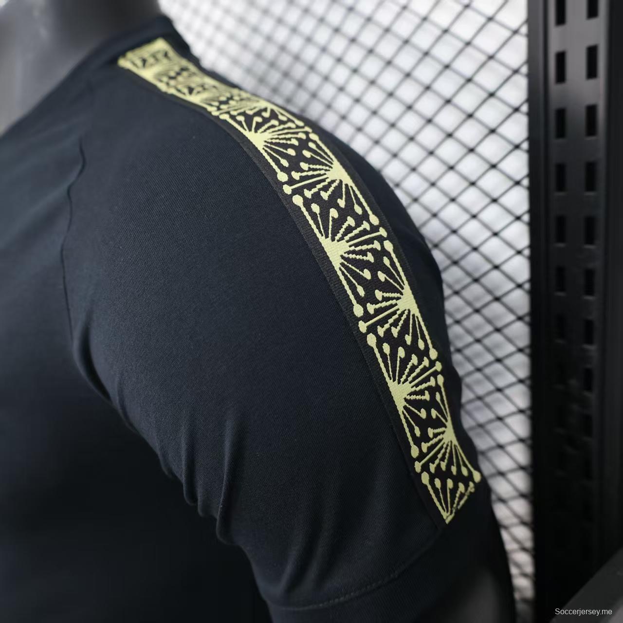 2025 تي شيرت كاجوال قطن مكسيكي 2025 أسود كاجوال