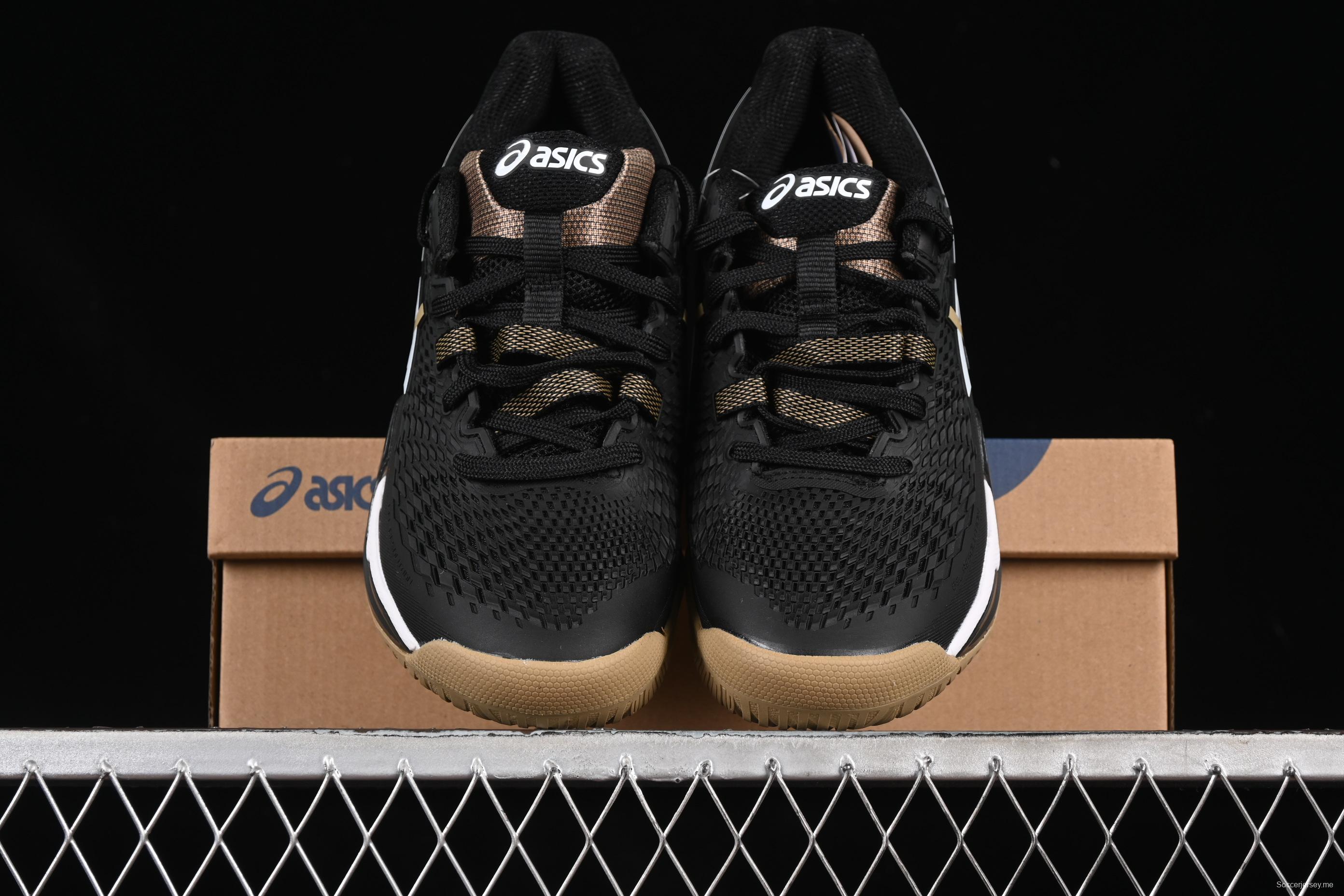 حذاء الجري جل-ريسوليوشن 9 ريترو من اسيكس جل-ريسوليوشن 9 مبطن كاجوال قابل للتنفس - 1041A453-001